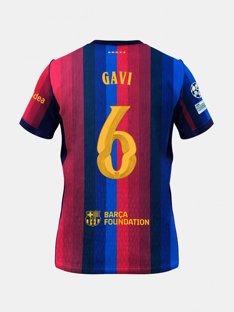 GAVI 6 Men's home jersey 26/27 FC Barcelona · RetroKick